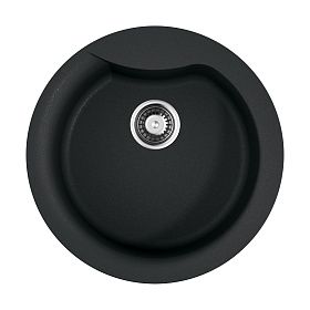 Мойка кухонная Omoikiri Yasugata 48R-BL Tetogranit, черный